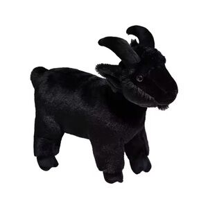Black Plush Goat Stuffed Animal